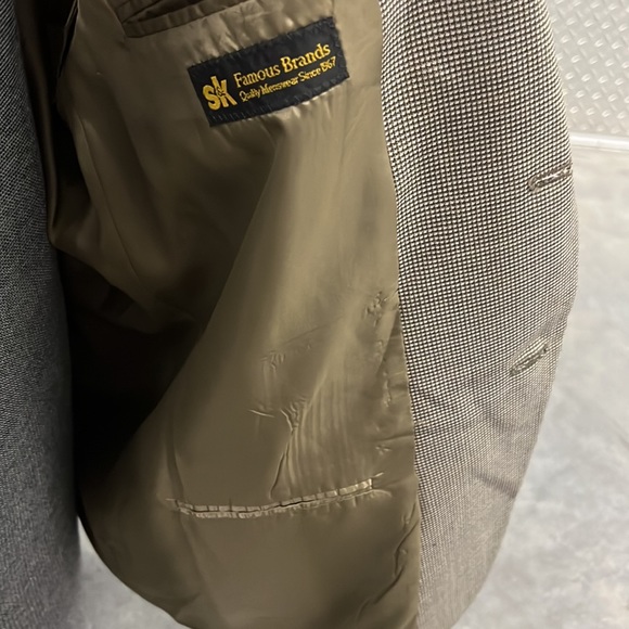 Kilburne & Finch Fine Clothiers Mens Blazer/suit coat 48 R - Picture 5 of 9